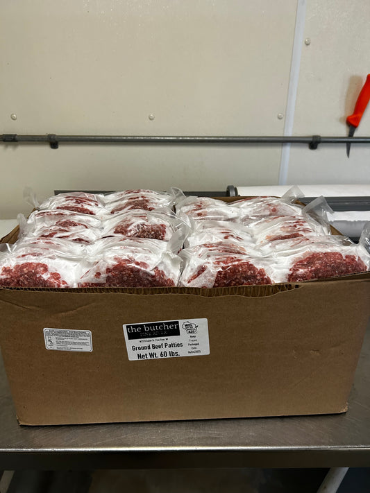 Beef Bulk Patties Sale 10 lb.