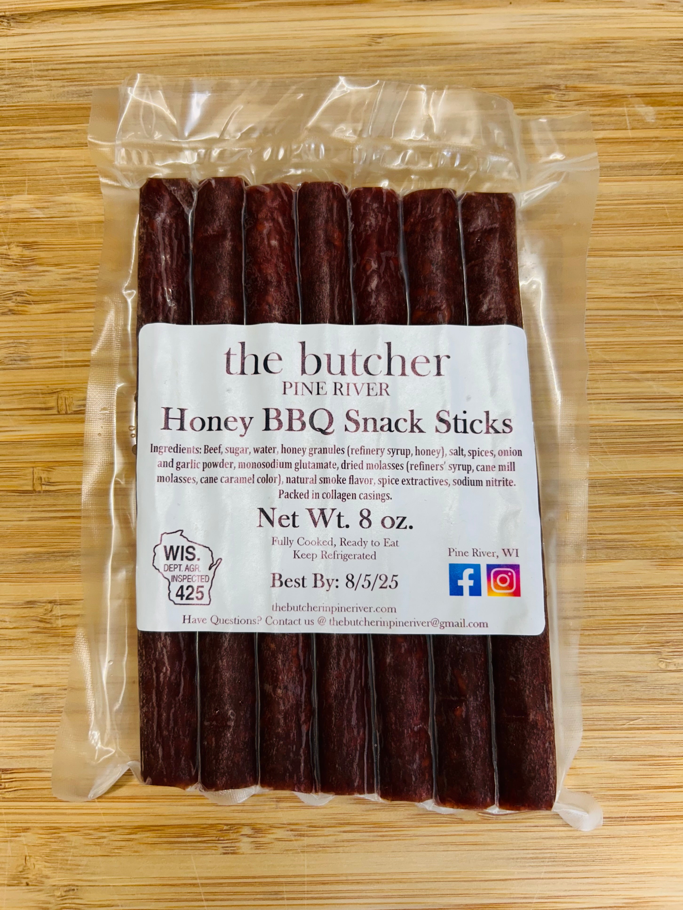 Honey BBQ Snack Sticks