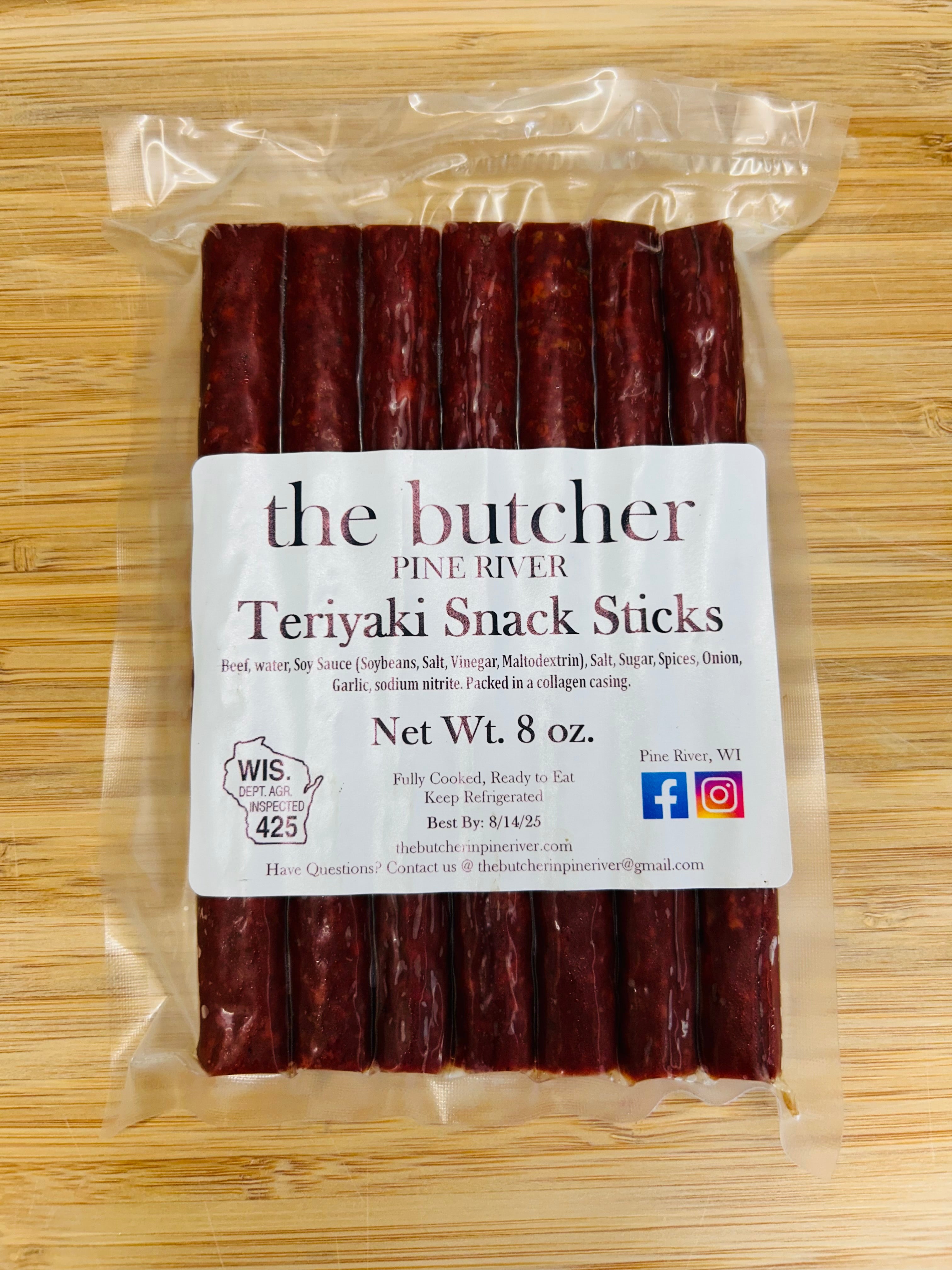Teriyaki Snack Sticks
