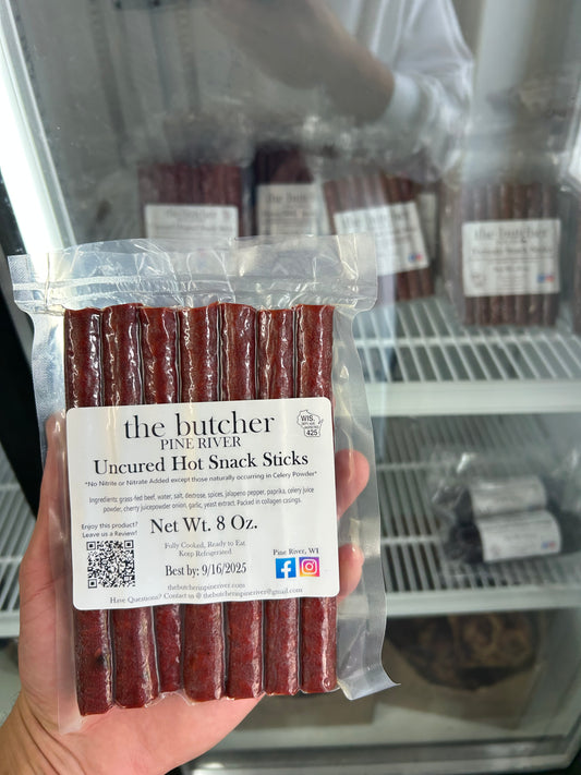 Snack Sticks Uncured Hot
